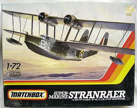 Matchbox 1/72 Supermarine Stranraer, PK601 plastic model kit